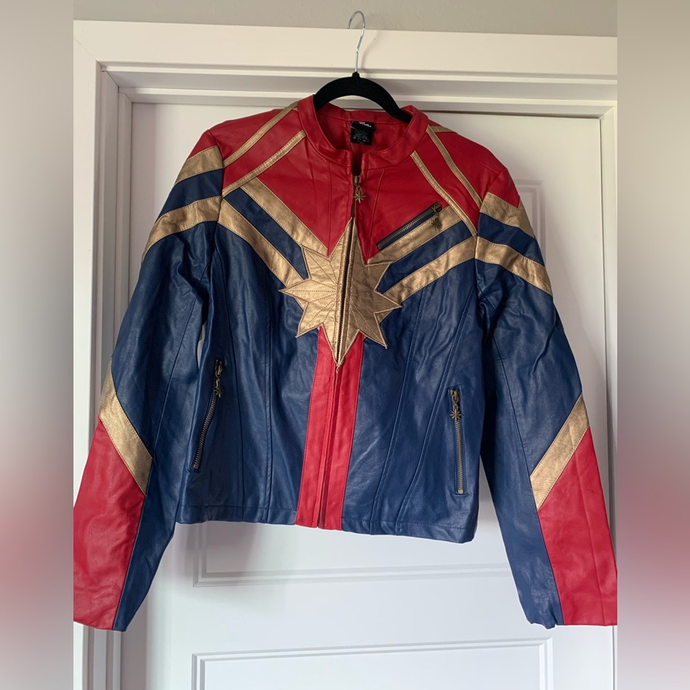 Her universe captain marvel jacket size large